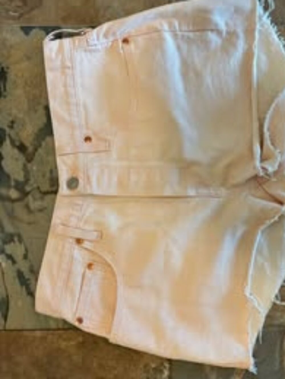 Levi's 501 Pink Denim Cut-Off Shorts